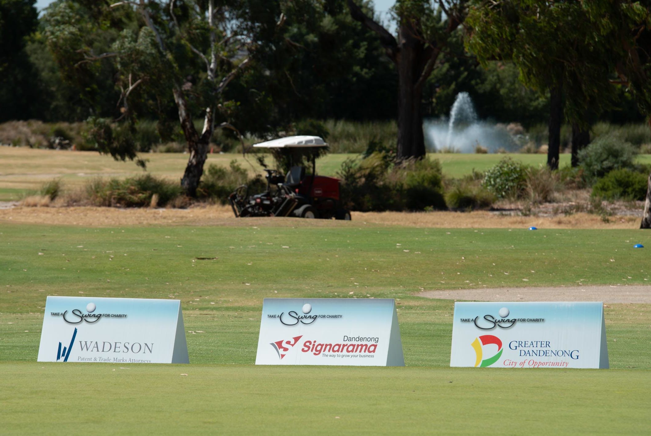 Taking another swing for charity