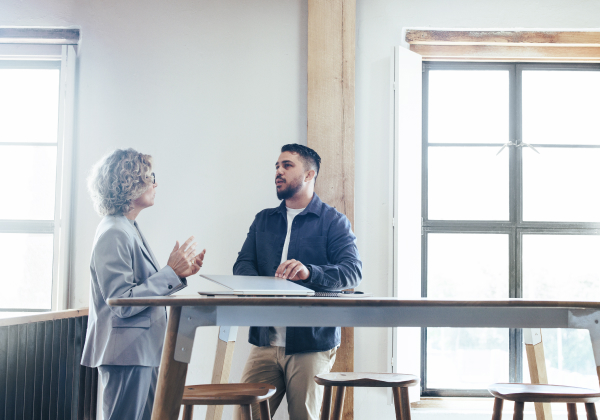 Talk through the patent application process